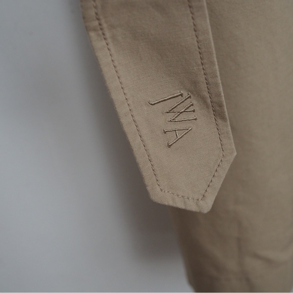 Trench vest JW Anderson sleeveles Uniqlo belted lapel dress medium - Picture 5 of 11